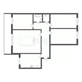 Продается 4-комн. квартира, 72 м²