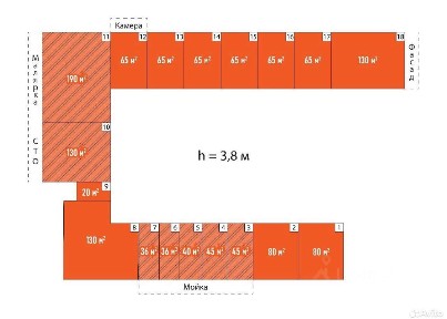 Сдается помещение свободного назначения, 65 м²
