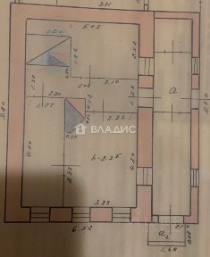 Продается 1/2 часть дома, 41,4 м²
