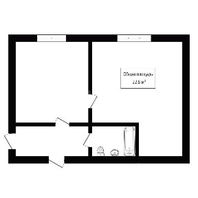 Продается 1-комн. квартира, 22,8 м²