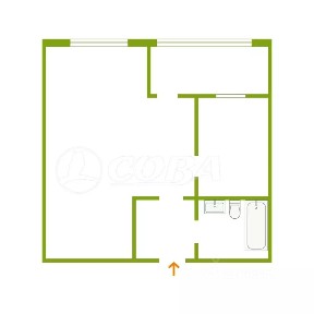 Продается 1-комн. квартира, 40,2 м²