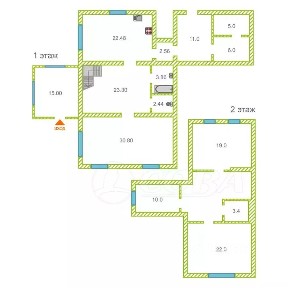 Продается 2-этажный дом, 163,4 м²