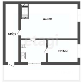 Продается 2-этажный дом, 70 м²