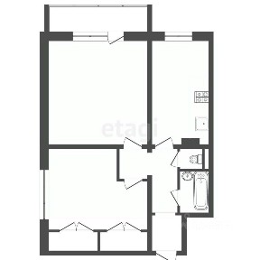 Продается 2-комн. квартира, 58 м²