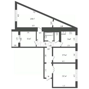 Продается 4-комн. квартира, 87,5 м²