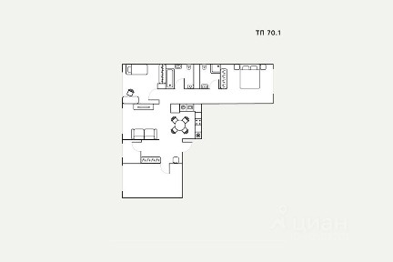 Сдается 4-комн. квартира, 82 м²