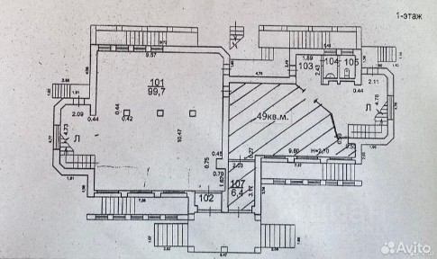 Сдается помещение свободного назначения, 49 м²