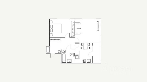 Сдается 2-комн. квартира, 59 м²