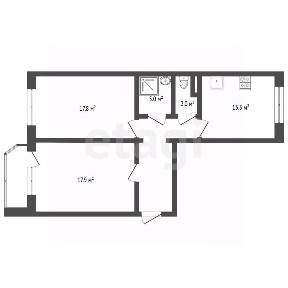 Продается 2-комн. квартира, 67,7 м²