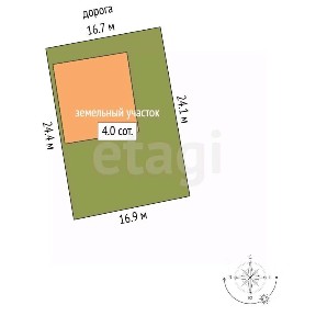 Продается 2-этажный дом, 178,7 м²