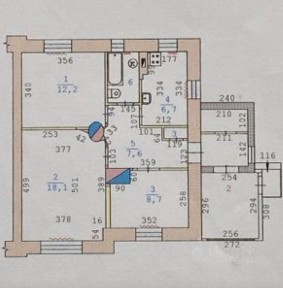 Продается 1-этажный дом, 57,2 м²