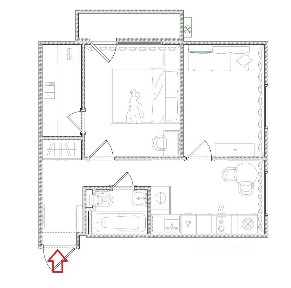Продается 2-комн. квартира, 38,5 м²