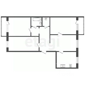 Продается 3-комн. квартира, 70 м²