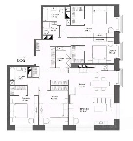 Продается 5-комн. квартира, 180 м²
