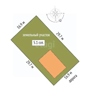 Продается 2-этажный дом, 77,7 м²