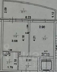 Продается 1-комн. квартира, 31,2 м²