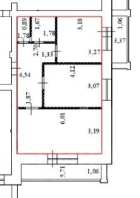 Продается 2-комн. квартира, 56,5 м²
