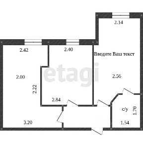 Продается 3-комн. квартира, 43 м²