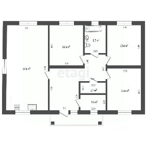 Продается 1-этажный дом, 115 м²