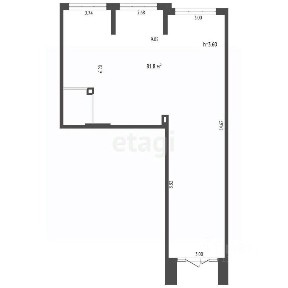 Сдается торговая площадь, 81,1 м²