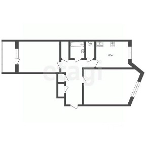 Продается 2-комн. квартира, 49,4 м²