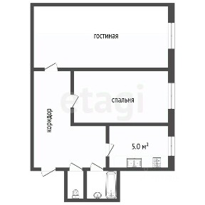 Продается 2-комн. квартира, 40,9 м²