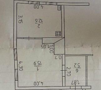 Продается 1-комн. квартира, 33,7 м²