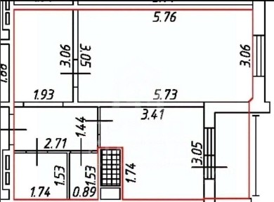 Продается 1-комн. квартира, 40 м²