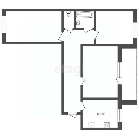 Продается 3-комн. квартира, 60 м²