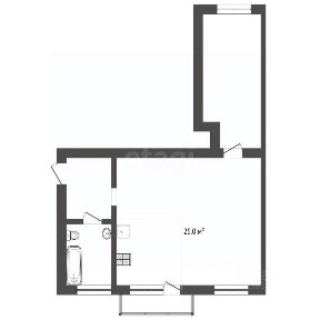 Продается 1-комн. квартира, 54,6 м²