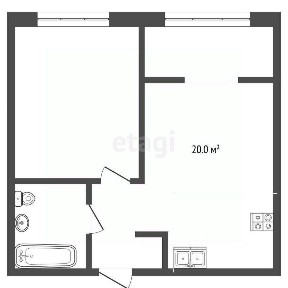Продается 1-комн. квартира, 37,7 м²