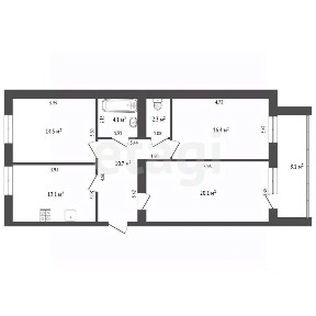 Продается 3-комн. квартира, 80,2 м²