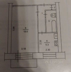 Продается 1-комн. квартира, 32,3 м²
