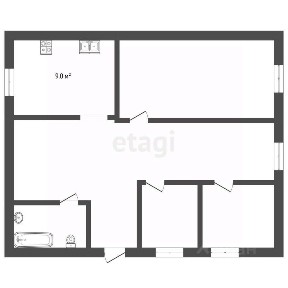 Продается 3-комн. квартира, 75,3 м²