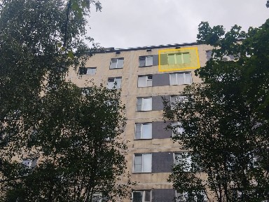 Продается квартира свободной планировки, 32,9 м²