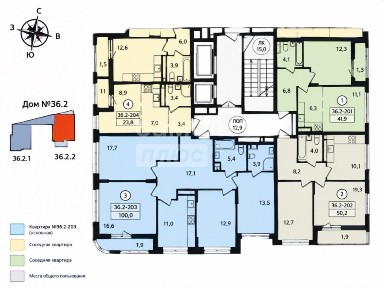 Продается 4-комн. квартира, 100 м²
