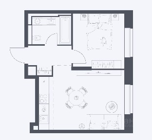 Продается 2-комн. квартира, 36,18 м²