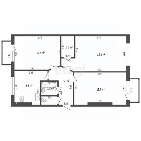 Продается 3-комн. квартира, 55,7 м²