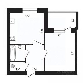 Продается 1-комн. квартира, 41 м²