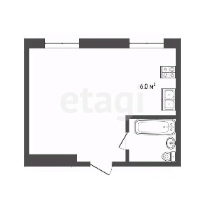 Продается студия, 31,1 м²