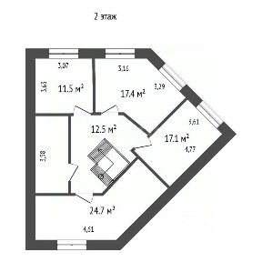Продается 3-этажный таунхаус, 264,9 м²