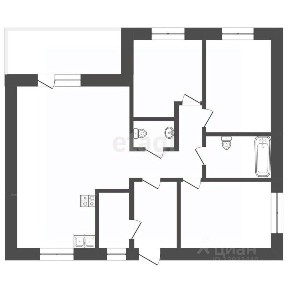 Продается 1-этажный дом, 113 м²