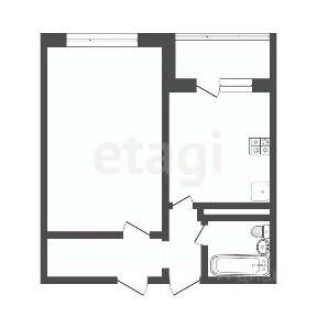 Продается 1-комн. квартира, 37,9 м²