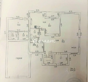 Продается 2-этажный дом, 193 м²