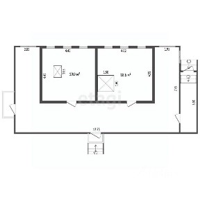 Продается 1-этажный дом, 60 м²