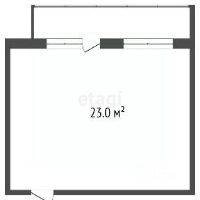Продается студия, 23 м²