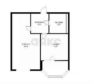 Продается 1-комн. квартира, 27,3 м²