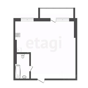 Продается 1-комн. квартира, 33,3 м²