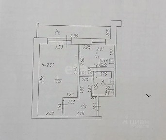 Продается 1-комн. квартира, 32,5 м²