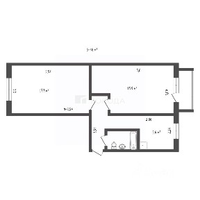Продается 2-комн. квартира, 48 м²